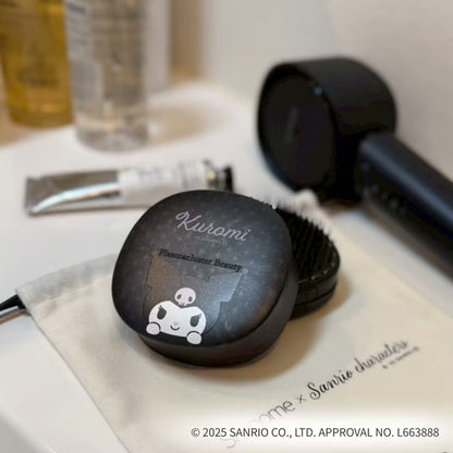 Escova de cabelo SHARP Plasmacluster Smoome – Edição Limitada com Personagens da Sanrio (IB-B1S-B / Kuromi)