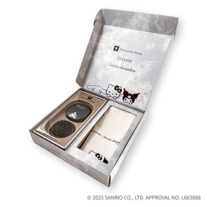 Escova de cabelo SHARP Plasmacluster Smoome – Edição Limitada com Personagens da Sanrio (IB-B1S-B / Kuromi)