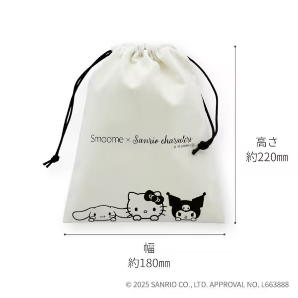 Escova de cabelo SHARP Plasmacluster Smoome – Edição Limitada com Personagens da Sanrio (IB-B1S-B / Kuromi)