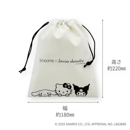 Escova de cabelo SHARP Plasmacluster Smoome – Edição Limitada com Personagens da Sanrio (IB-B1S-B / Kuromi)