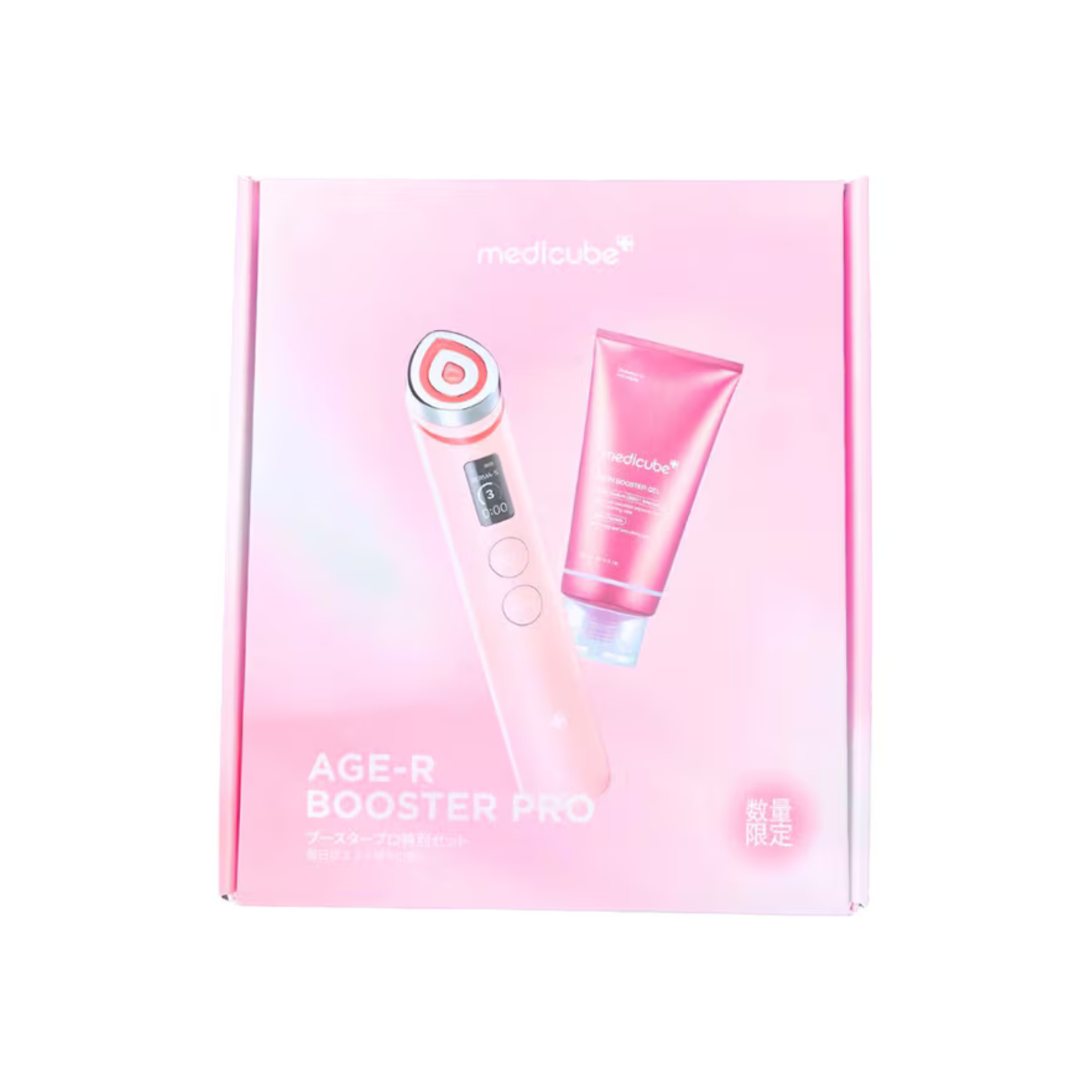 مجموعة ميديكيوب إيج-آر بوستر برو الوردية الخاصة