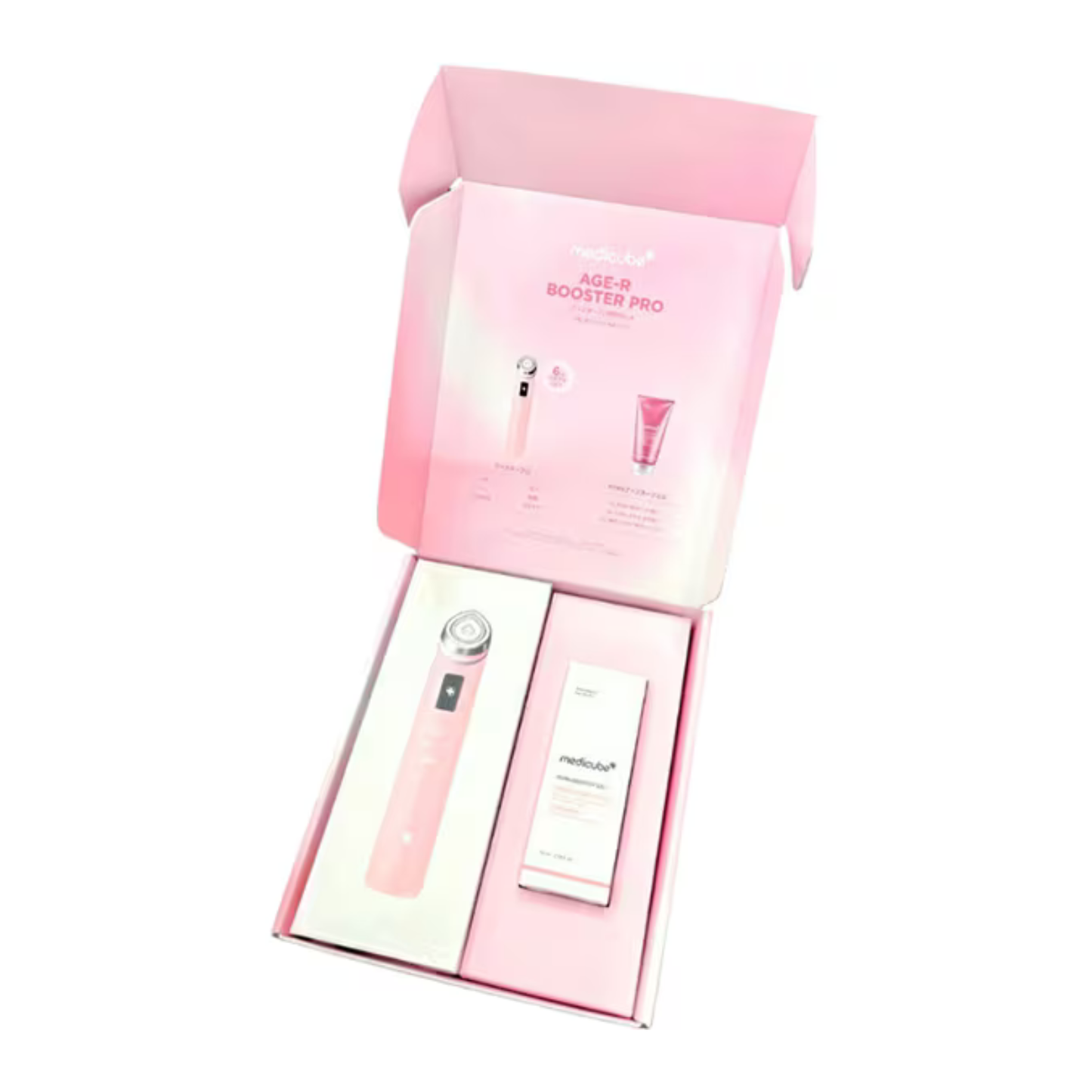 مجموعة ميديكيوب إيج-آر بوستر برو الوردية الخاصة