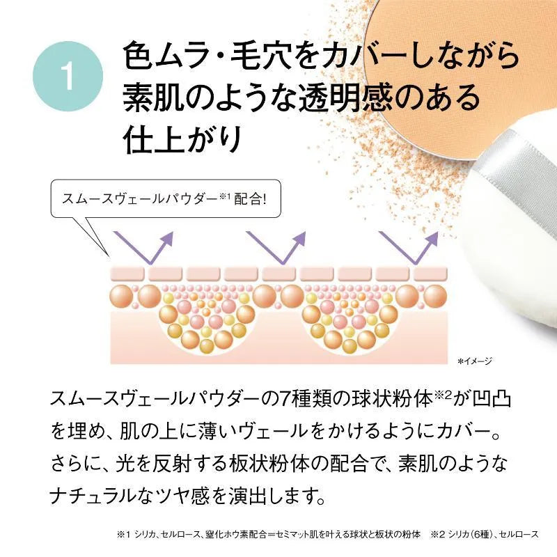 Orbis Sunscreen Powder Set – Translucent, SPF50+ PA++++
