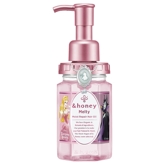&honey Disney Princesses & Villains Collaboration – Melty Moist Repair Hair Oil (Princess Aurora & Maleficent) 100ml