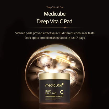 medicube Deep Vita C Pad - 70 folhas