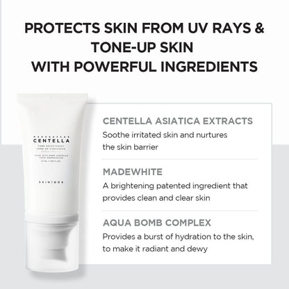 SKIN1004 Tone-Brightening Tone-Up Sunscreen SPF50+ PA++++ 50ml