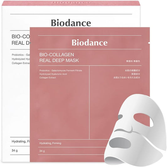 Máscara Biodance Bio-Collagen Real Deep (34 g x 4 folhas)
