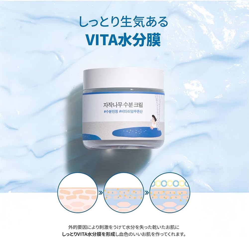 ROUND LAB Birch Moisture Cream 80ml