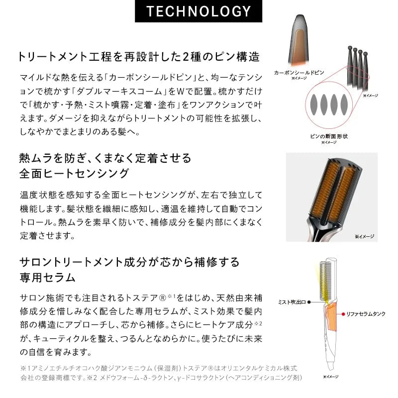 ReFa Treatment Iron Set – Styling Iron + Treatment Serum 150ml