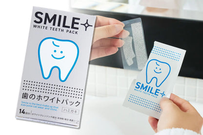 Folhas clareadoras dentais Smile Plus com ácido fítico – 14 folhas por caixa (suprimento para 14 dias)