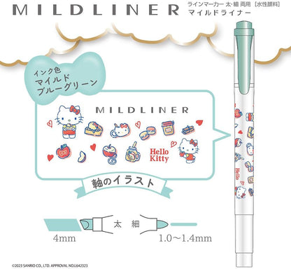 ZEBRA MILDLINER – Hello Kitty 50th Anniversary Design 5 Color Set WKT7 HK 5C