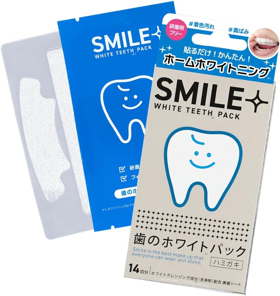 Smile Plus Whitening Teeth Sheet with Phytic Acid – 14 strips per