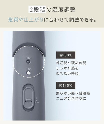 SALONIA CORDLESS HAIR STRAIGHTENER IRON