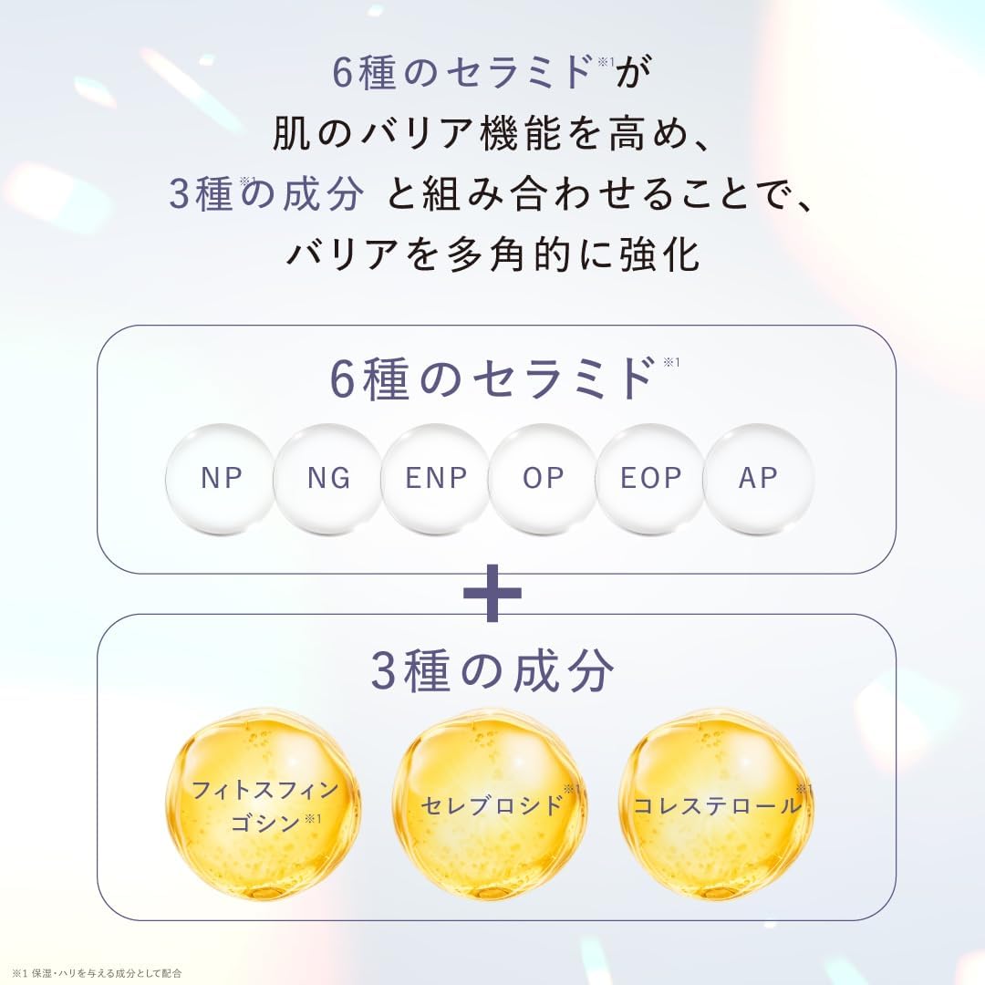 CHPT.9 Lipo Triple Cream 6 types of ceramide NP NG ENP OP EOP AP plus phytosphingosine cerebroside and cholesterol for barrier