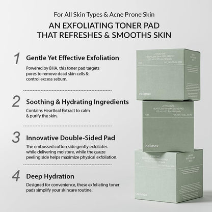 Limpador de bolhas de acne CELIMAX Noni – 155 ml (1 + 1 conjunto)