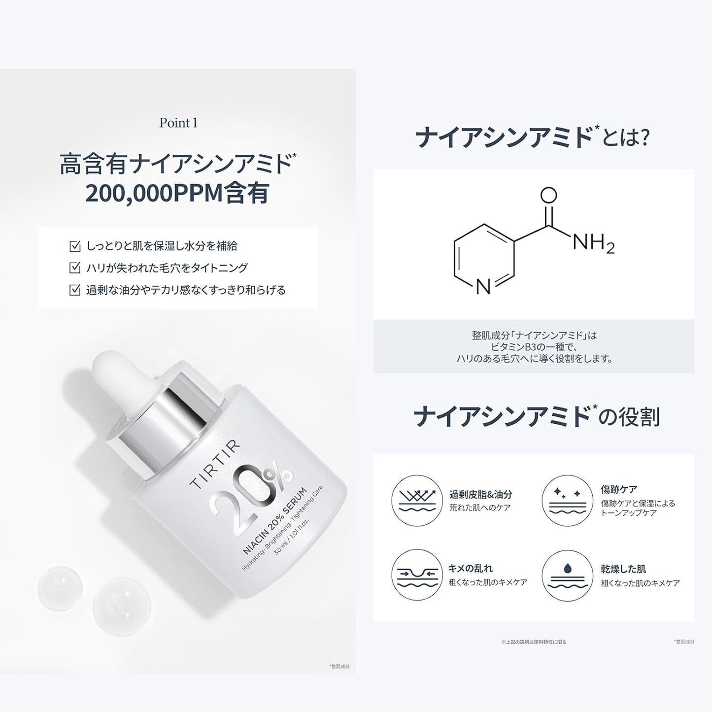 TIRTIR Niacin 20% Serum 30ml