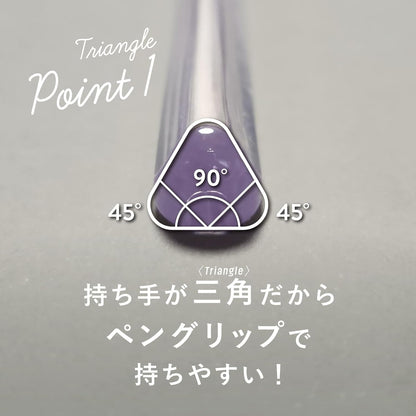 Kiseki no Oral Care – Escova de Dentes Milagrosa Triângulo (Formato de Pirâmide) – Conjunto de 3 peças Média/Regular