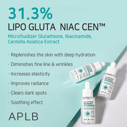 APLB Glutationa Niacinamida Ampola Sérum – 40ml