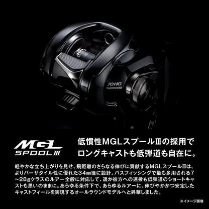 Shimano Bait Reel 24 Methanium DC Assorted