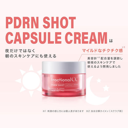Fractional CC PDRN Shot Capsule Cream - 50g (Made in Japan)