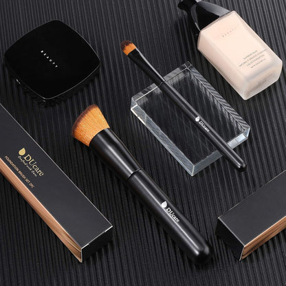 DUcare Foundation & Concealer Brush Set (Black) – DU-DF0257