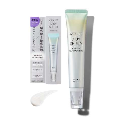 Astalift D-UV Clear Tone-Up UV – Branco Natural (FPS50+ PA++++) – 30g