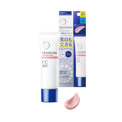 TRANSINO Medicated Tone-Up CC Cream - Pink Beige (30g)