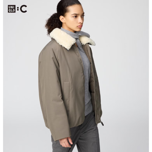 UNIQLO Pufftech Jacket – Color: 33 KHAKI
