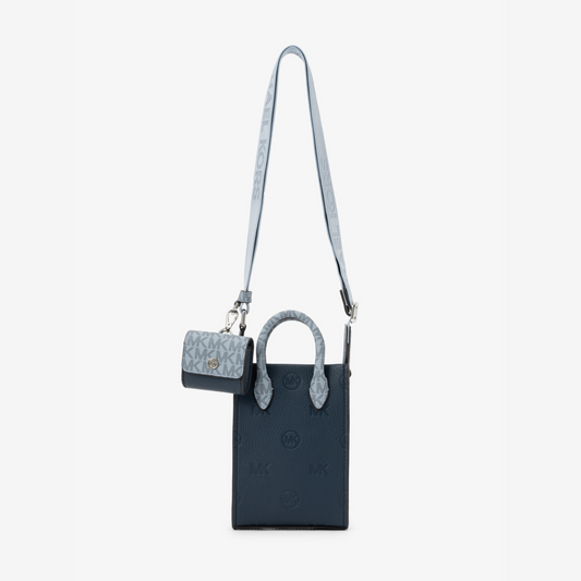MICHAEL KORS OUTLET – Mirella Phone Crossbody Extra-Small – MK Signature