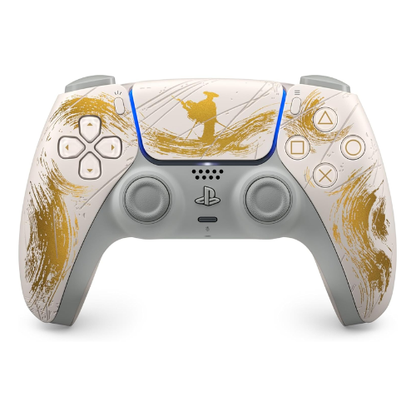 Controle sem fio DualSense da Sony Interactive Entertainment SIE para PlayStation 5 – “Ghost of Yotei” Gold Edição Limitada [CFI-ZCT1JZ7]