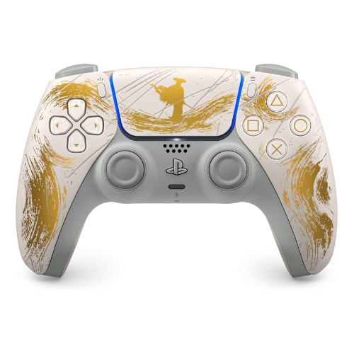 Controle sem fio DualSense da Sony Interactive Entertainment SIE para PlayStation 5 – “Ghost of Yotei” Gold Edição Limitada [CFI-ZCT1JZ7]