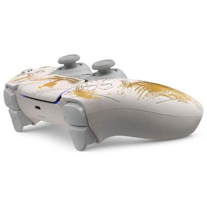 Controle sem fio DualSense da Sony Interactive Entertainment SIE para PlayStation 5 – “Ghost of Yotei” Gold Edição Limitada [CFI-ZCT1JZ7]