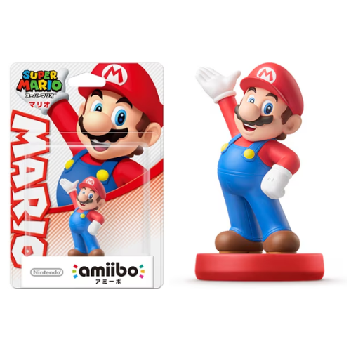 Nintendo amiibo – Mario (Super Mario Series) [Game-Interactive Character Figure]
