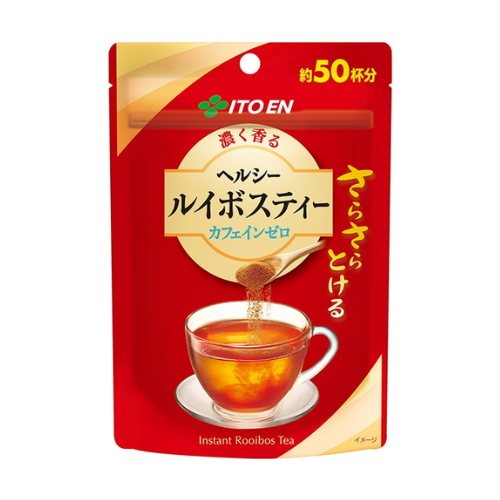 ITO EN Instant Rooibos Tea Powder – 40g (Caffeine-Free, Resealable Pouch)