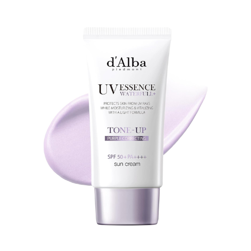 d'Alba Tone-Up UV Essence Creme Solar – Roxo 50ml