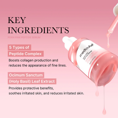 medicube PDRN Pink Peptide Glow Serum 30ml