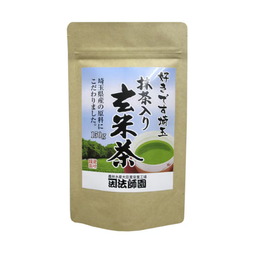 Hoshien Saitama Genmaicha with Matcha – 150g (Resealable Pouch)