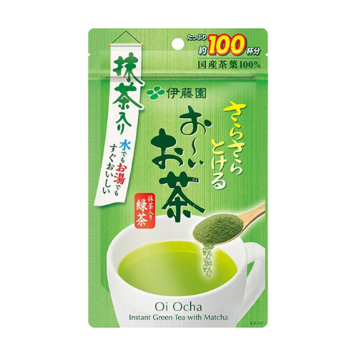 ITO EN “Oi Ocha” Matcha Green Tea Powder – 80g (Resealable Pouch)