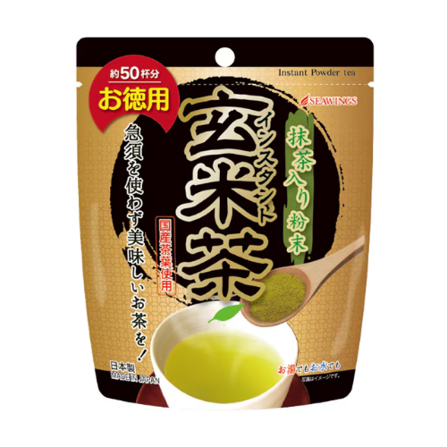 Sea Wings Instant Matcha Genmaicha Powder – 30g
