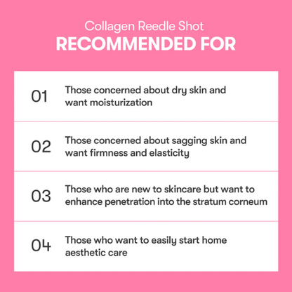 VT COSMETICS – Colágeno Reedle Shot 100 - Sachê em bastão (1,5 ml × 6 sachês)