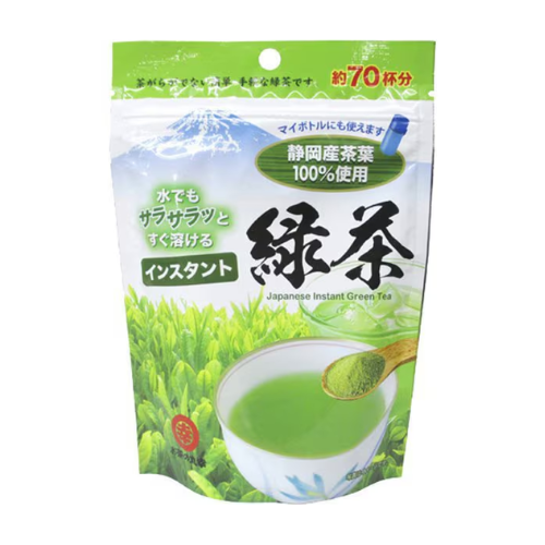 Maruko Instant Green Tea – 50g (Made with Shizuoka Tea Leaves, Resealable Pouch)