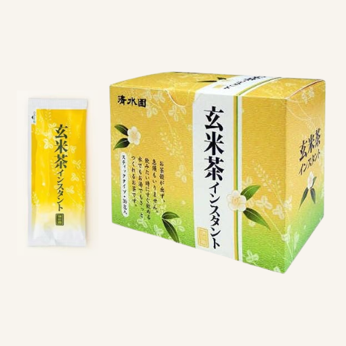 Shimizuen Instant Genmaicha – 30g (1g x 30 Stick Packs)