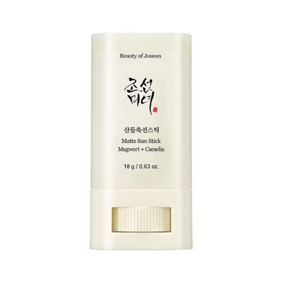 Beauty of Joseon - Protetor Solar Matte em Bastão: Artemísia + Camélia FPS50+ PA++++ (18g)