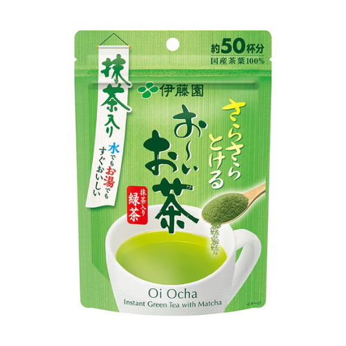 ITO EN “Oi Ocha” Matcha Green Tea Powder – 40g (Resealable Pouch)