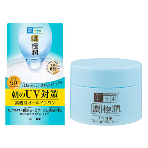 HADALABO Gokujyun UV Gel Branco (Tudo em Um) FPS50+ PA++++