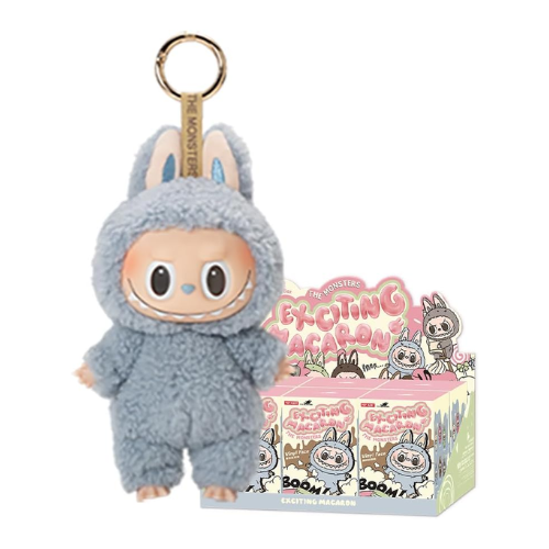 -POP MART LABUBU THE MONSTERS - Exciting Macaron Vinyl Face Blind Box (Original) SINGLE BOX