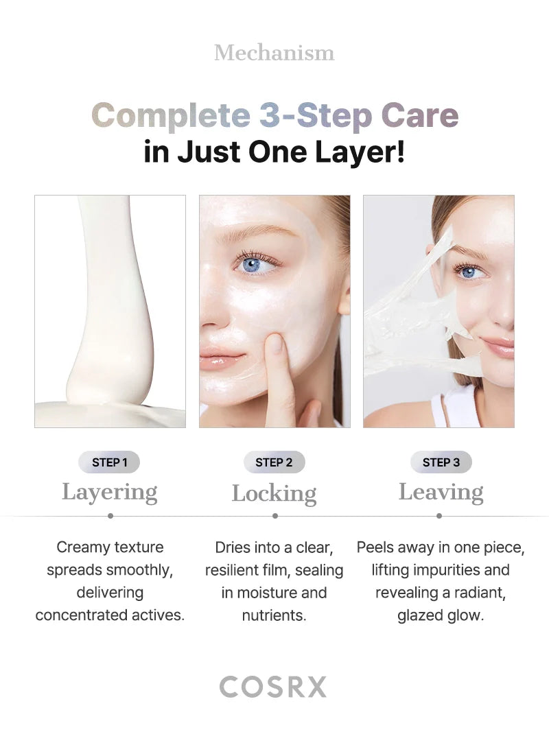 COSRX PDRN EXOSOME Skinplaning Glaze Mask – 50ml