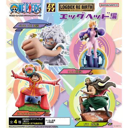 MegaHouse – LOGBOX RE BIRTH ONE PIECE Egghead Arc (Blind Box, 1 Piece) [Collection Toy]