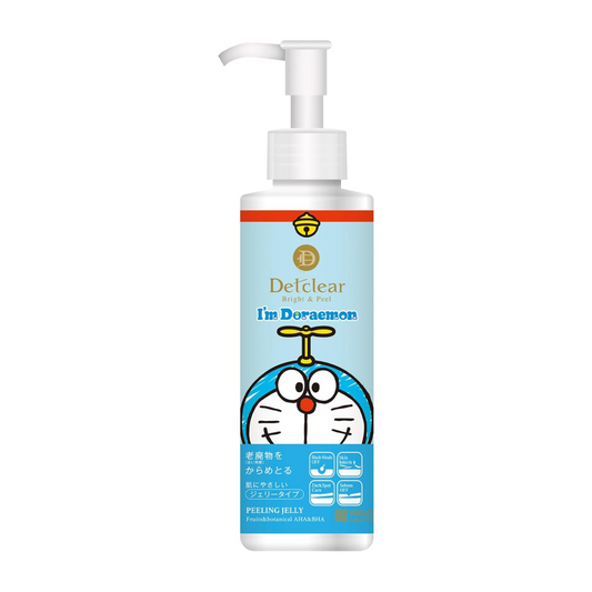DET Clear Bright & Peel Peeling Jelly – I’m Doraemon Design, Fragrance-Free 180ml (Made in Japan)
