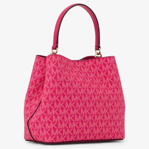 MICHAEL KORS OUTLET – Pratt Bucket Crossbody Small - MK Signature